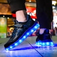 thumbnail image 7 of YUNICUS Spide Upper Kids LED Flashing Sneakers Lights Up Shoes for Boys Girls, 7 of 7