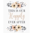 thumbnail image 2 of Kimberly, Allen 12x14 White Modern Wood Framed Museum Art Print Titled - Happily Ever After, 2 of 4