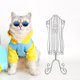 thumbnail image 1 of WEUVEB Exhibidor De Ropa Para Mascota En Metal Plateado Con Base Resistente Ideal Para Tiendas O, 1 of 8
