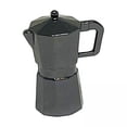thumbnail image 1 of Cafetera En Miniatura 2x1/12 Accesorio De Cocina En Miniatura Para Niños Niños Negro, 1 of 8