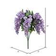 thumbnail image 2 of Vickerman 19 " Artificial Lavender Wistera Bush, 2 of 4