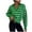 Green, variant on gakvbuo Plus Size Pullover Sweaters For Women Long Sleeve Sweatshirts Fall Tunic Tops Women's Casual Long Sleeved Printing Stand Collar Lattice Seater