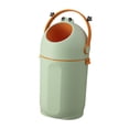 thumbnail image 3 of Cubo de basura para pañales de 16 l, moderno cubo de basura, cesto para basura, cubo para pañales, contenedor de basura para Verde, 3 of 9