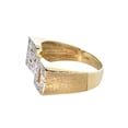 thumbnail image 2 of 14K Diamond Initials Gold Name Ring | Style #75, 2 of 3