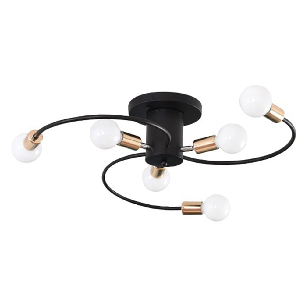 Living Room Bedroom Chandelier Nordic E27 Simple Modern Chandelier