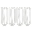 thumbnail image 2 of Comefolife Swimming Pool Replacement Hose, Replacement Hose for Above Ground Pools, Filter Pump Hose 1.25" Diameter 39-Inch Long for Pump Models（330 GPH, 530 GPH, 1,000 GPH）,Pack of 4,White, 2 of 7