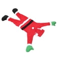 thumbnail image 4 of Ropa de decoración navideña de Papá Noel de franela, adornos navideños para el hogar, ropa de decoración navideña, 4 of 14