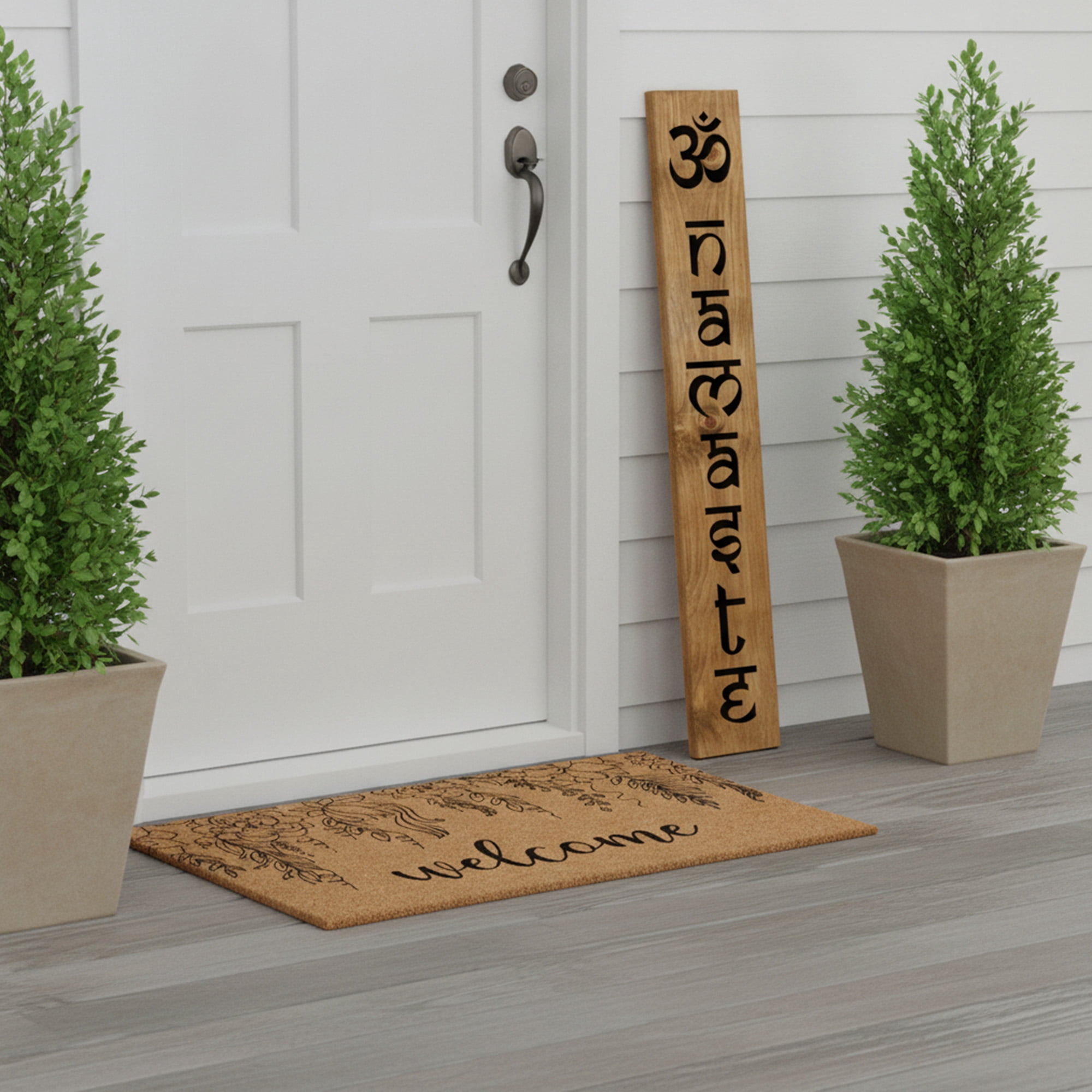 Calloway Mills 119414707 Namaste Porch Leaner, 47" x 07"