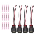 thumbnail image 1 of Conector de bobina de encendido Unique Bargains 4pcs para Ford F150 F250 F350 Super Duty 2011-2017 para Ford V6 V8 Flex para Lincoln MKZ MKT MKS No.9U2Z14S411EA arnés de cableado, 1 of 7