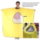 thumbnail image 4 of Capa profesional para corte de cabello transparente, impermeable y suave con ventana para usar el celular - Ideal para salones y uso en casa (Blanca), 4 of 4