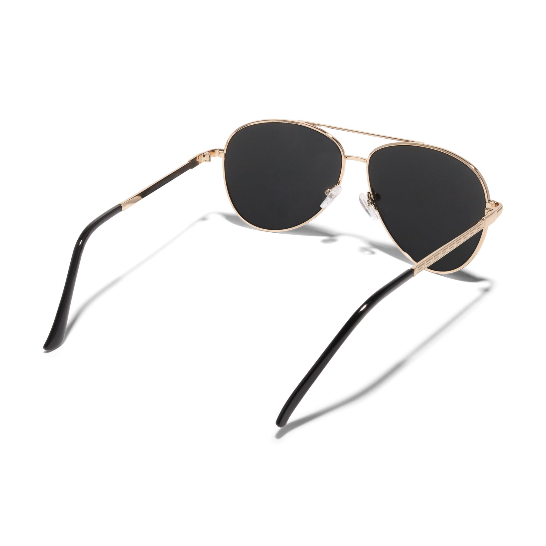 ZEN Oversized Aviator Super Dark UV400 Category 4 Sunglasses for Men & Women - Metal Frame, Shatterproof Dark Lenses, Light Sensitivity & Outdoor Protection