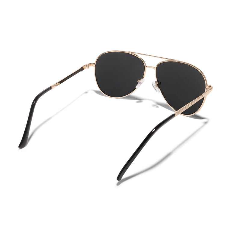 ZEN Oversized Aviator Super Dark UV400 Category 4 Sunglasses  display picture 1