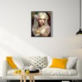 thumbnail image 2 of (GSYX94) Serie Personajes Elegante Con Diamante Parcial Pintura Resina Con Forma Especial Diamante 30x40cm, 2 of 9