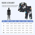 thumbnail image 4 of Lsque Space Pattern Long Sleeve Pajama Set for Men - Soft 2-Piece Sleepwear and Loungewear Set with Pockets, Comfy Nightwear-X-Large, 4 of 7