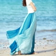thumbnail image 2 of Minnieouse Manténgase cómodo y elegante, faldas transpirables para mujer, larga elegante de playa de verano, larga Vestidos azul marino, 2 of 6