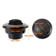 thumbnail image 5 of 75mm Air Vent Outlet Black Closeable Rotatable Car Trukc Diesel Parking Heater, 5 of 9