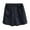 Black, variant on AKOEE Cotton Summer Shorts Womens Elastic Waist Wide Leg Casual Short Pants with Pockets Solid Color Dressy Shorts (XL, White)