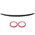 thumbnail image 1 of Rear Trunk Spoiler, Black Trunk Lip, Increases Fuel Efficiency For Reduces Drag, 1 of 8