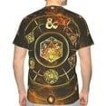 thumbnail image 3 of Men Women DND Dungeons And Dragons Shirts Short Sleeve Cosplay Adults Anime T-Shirts Crew Neck 3D Printed Tee Tops, 3 of 8