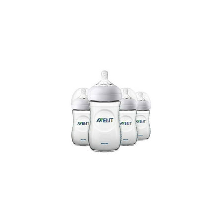 Philips Avent Natural Baby Bottle SCF013/47 - Clear - Pack Of 4