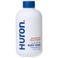 thumbnail image 1 of Huron Jabón corporal hidratante para hombre, aroma limpio y amaderado de sándalo, pimienta negra, madera de cedro y ámbar, elaborado con aceite de coco, vitamina E y hamamelis, vegano, sin crueldad, 1, 1 of 5