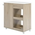 thumbnail image 3 of Culinary Kitchen Cart With Towel Bar, 3 of 3