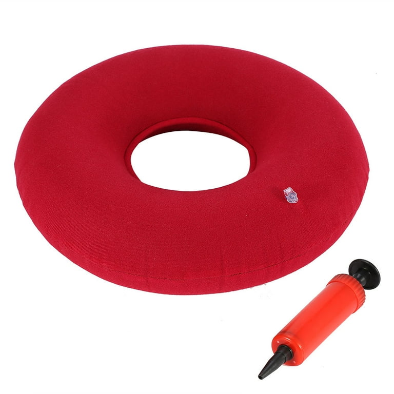 Carex Inflatable Ring Cushion, Rubber
