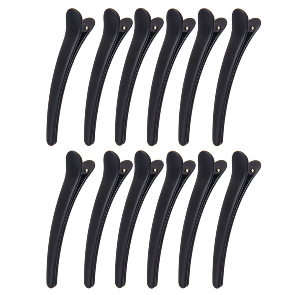 12pcs Hair Sectioning Clips Comb Hair Clamp Grip for Salon Home Women