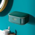 thumbnail image 2 of Soap Dish, Under 5 $, Loetky Soap Dish for Shower Wall Mounted with Drain Bar Soap Holder Soap Stop Mushy Travel Soap Container Bar Soap Box Tray, Soap Dish*1, 2 of 8