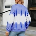 thumbnail image 4 of Femmes Col Rond Sweat-Shirt Pull Mignon Casual Ample Coupe Tops Automne Mode Sweat-Shirt, 4 of 8