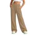 thumbnail image 3 of Asxite Toddler Casual Loose Sweatpants Winter Pants Solid Elastic Waist Side Pockets 5-14 Y, 3 of 7