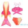 thumbnail image 2 of Conjunto de natación de sirena para niña, traje de baño de cola de sirena, disfraz de princesa Cosplay, regalo, 2 of 5