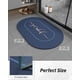 thumbnail image 2 of Bath Mat Rug 17x27 Soft Diatomaceous Earth Non Slip Quick Dry Rubber Backed Blue Bathroom Rug Mat Absorbent Get Naked Bath Mat Rug for Bathroom Floor-, 2 of 4