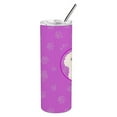 thumbnail image 2 of Carolines Treasures WDK1395TBL20 PoodleToy White Stainless Steel 20 oz Skinny Tumbler Pink 20 oz multicolor, 2 of 4