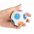 thumbnail image 4 of Baloncesto de juguete Fidget Ball Rainbow Magic Puzzle Cube para niños, 4 of 4