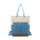 thumbnail image 1 of Mochila Oxford impermeable para mujer, bolsa de viaje de gran capacidad para ordenador portátil (azul claro) Likrtyny Para Estrenar, 1 of 6