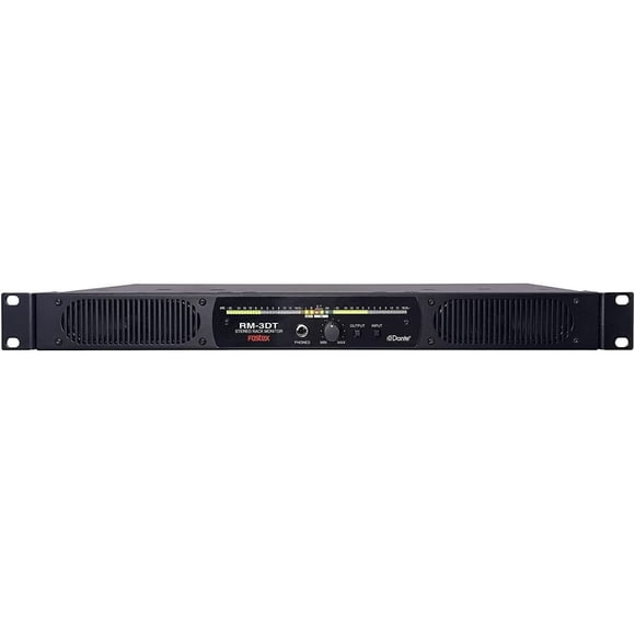 Fostex Rack-Mount Active Stereo Monitor Speaker with Dante