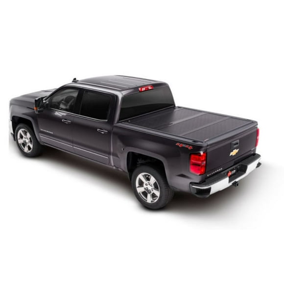BAK Industries Tonneau Cover 226120 BAKFlip G2; Hard Folding; 2 Folds/3 Panels; Lockable Using Tailgate Handle Lock; Black; Aluminum; Can Be Used With BAK Tool Box