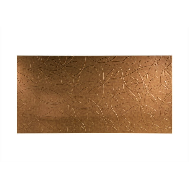 FASÄDE Easy Installation Audrey Antique Bronze Wall Panel (4' x 8' Panel)