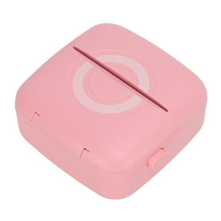 Suodoka Mini Thermal Printer Bluetooth Portable Handheld Sticker Printer 200DPI USB Charging Small Smart Mistakes Printer Pink
