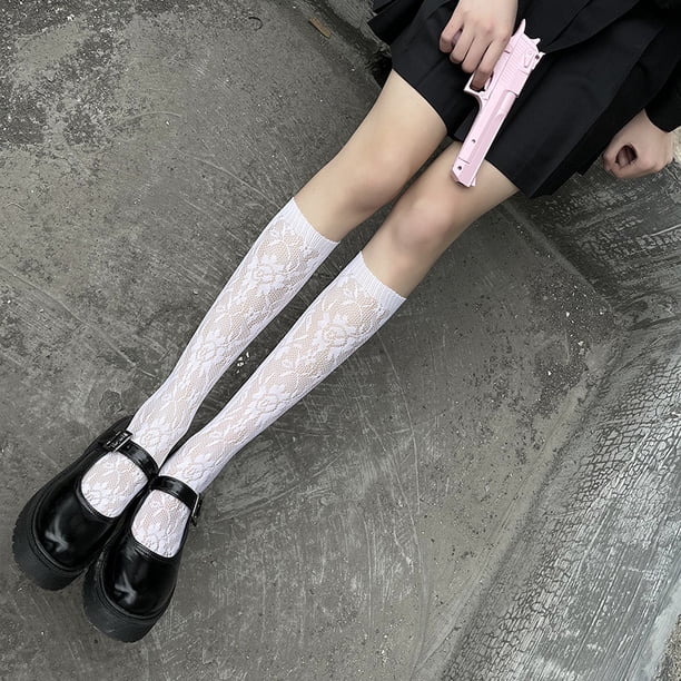 Calcetines de verano para niñas, calcetines de estudiante lolita, calcetines de encaje, calcetines lolita, medias para niñas