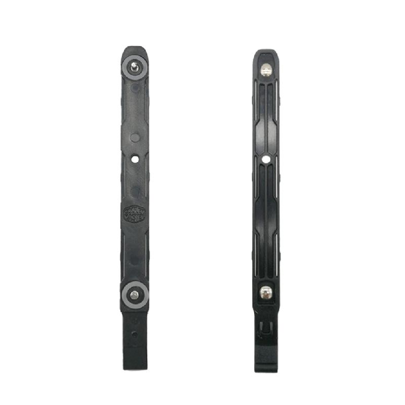 2 Pcs Chassis Hard Drive Mounting Rails for 3.5" HDD Bracket Left Right