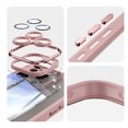 thumbnail image 4 of Strong Magnetic for iPhone 12 Pro Max Phone Case, [Compatible with Magsafe][Anti Yellowing] [Camera Lens Protector]Slim Thin Shockproof Protective Cover Case for iPhone 12 Pro Max, Pink, 4 of 5