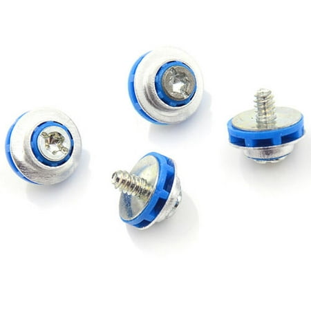 

Datingday 4pcs Screws 3.5 HDD compaq blue hard drive isolation mounting for HP