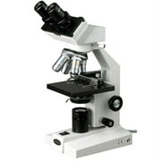 AmScope 40X-1000X Binocular Biological Microscope w/ Mech. Stage New