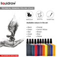 thumbnail image 2 of Tinta para pluma técnica Liquidraw 25 ml impermeable surtida, 2 of 3