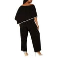 thumbnail image 2 of MSK Women Womens Plus Wide Leg Cocktail Jumpsuit, 2 of 3