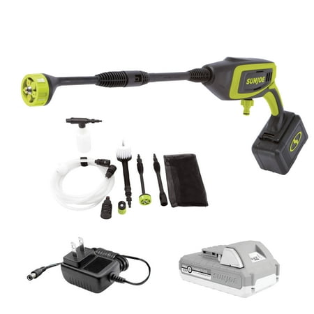 Sun Joe - 24-Volt IONMAX Power Cleaner Kit - Green & Black