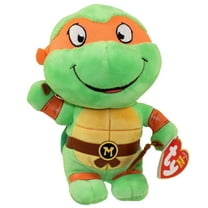 Ty Beanie Baby - Michelangelo the Ninja Turtle  - Stuffed Animal
