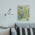 thumbnail image 2 of Stupell Industries Blue Bicycle on Traditional Farmhouse Sunflowers Canvas Wall Art, 24 x 30, Design by Gwendolyn Babbitt, 2 of 6